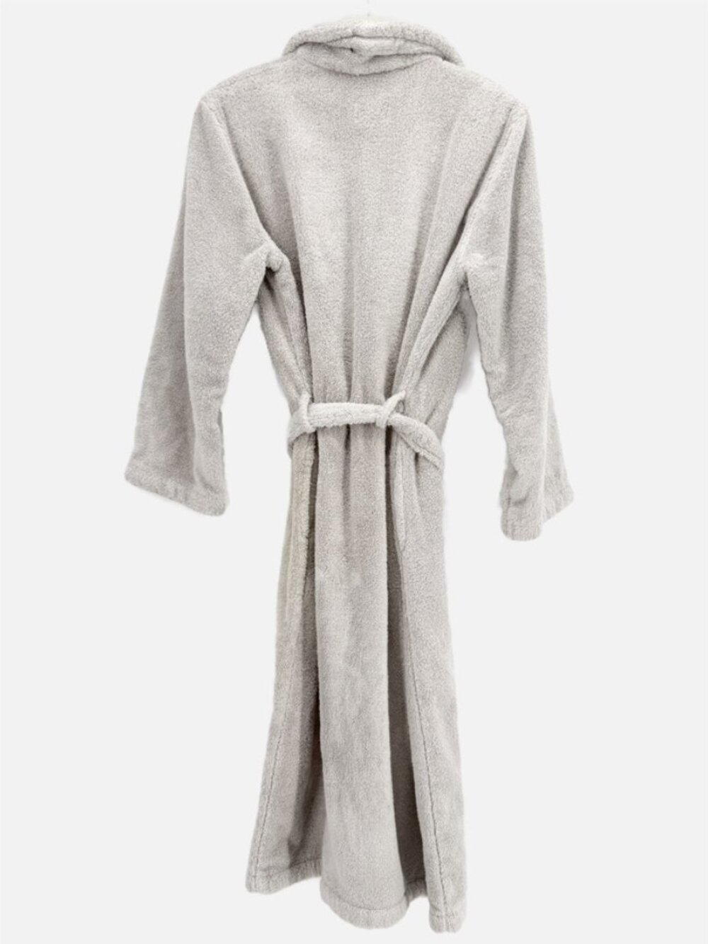 KASSATEX NEW YORK Turkish Cotton Robe in Light Grey S/M - Picture 3 of 7